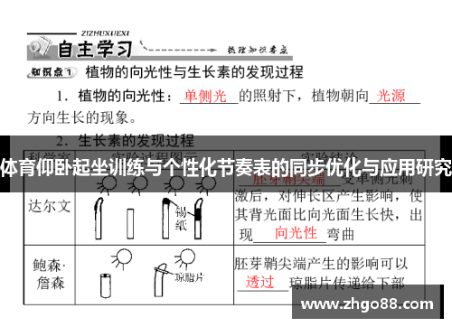 体育仰卧起坐训练与个性化节奏表的同步优化与应用研究